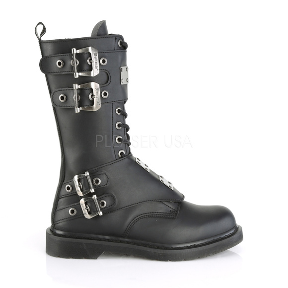 Gothic Men's Lace Up Combat Boots